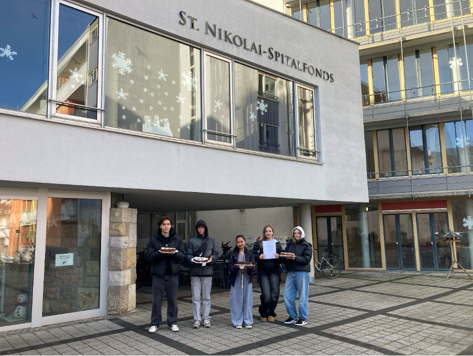 Soziales Engagement am BSZ Waldkirch: Überraschung für das Seniorenstift St. Nikolai